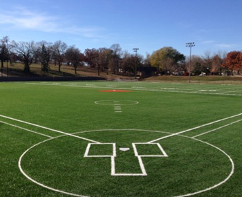 Artificial Grass Installation Equipment | SynLok Adhesives Eddie Phillips Field At Farview Park